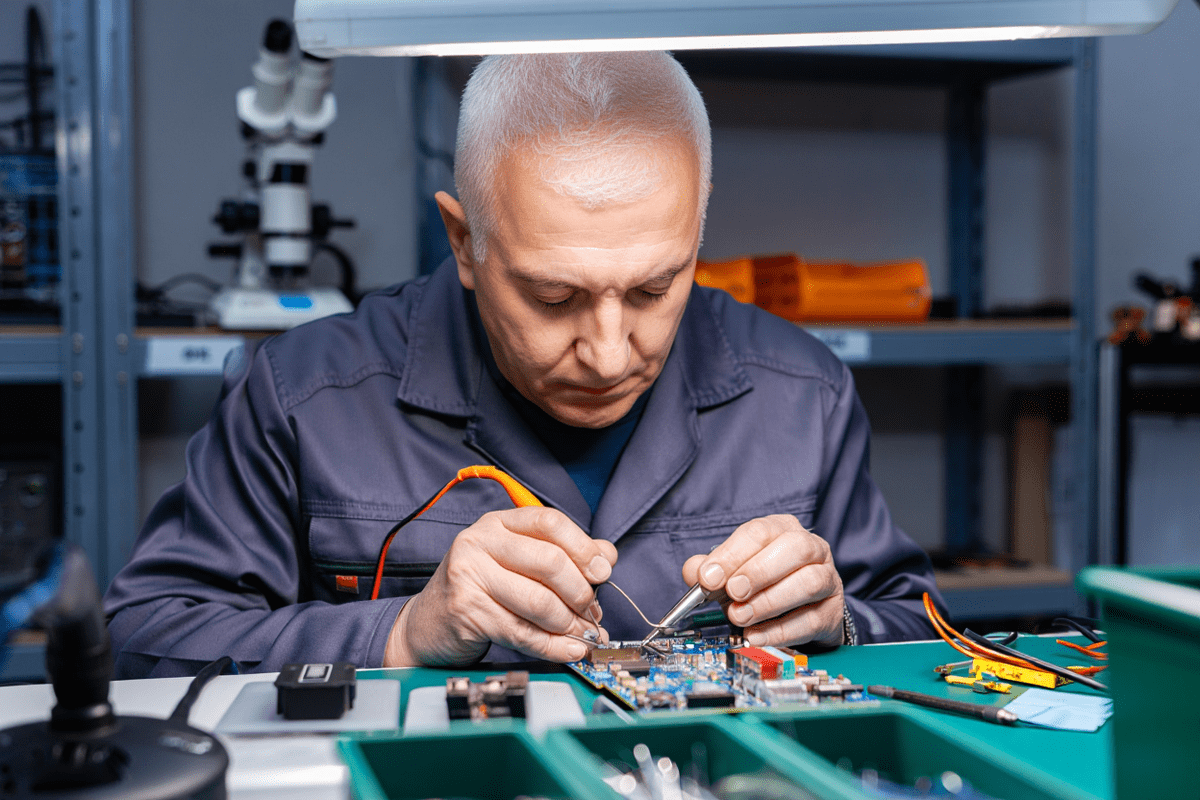 Процесс ремонта техники Google в google-service